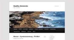 Desktop Screenshot of healthygimmicks.de